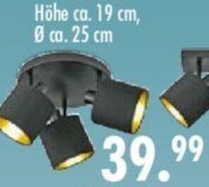 Möbel Boss Leuchtenserie Tommy Angebot