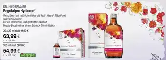 Vitalia Dr Niedermaier Regulatpro Hyaluron Angebot