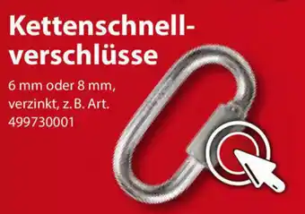 Sonderpreis Baumarkt Kettenschnellverschlüsse Angebot