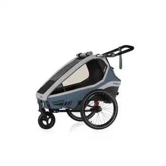 Decathlon Qeridoo fahrradanhänger kidgoo 1 navy blue Angebot