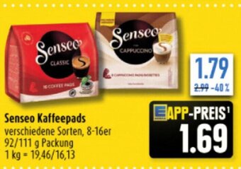 diska Senseo Kaffeepads verschiedene Sorten, 8-16er 92/111 g Angebot