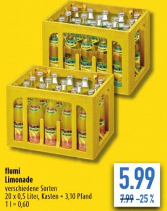 diska flumi Limonade 20*500ml Angebot