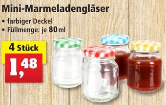 Thomas Philipps Mini-Marmeladengläser 4 Stück Angebot