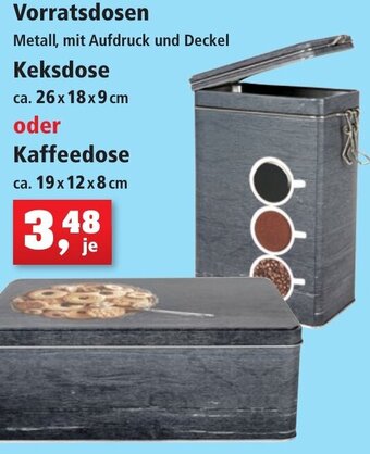 Thomas Philipps Keksdose oder Kaffeedose Angebot