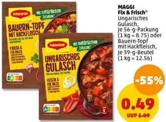 PENNY MAGGI Fix & Frisch 56 g Packung/39 g Beutel Angebot