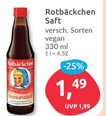 Budni Rotbäckchen Saft versch. Sorten 330ml Angebot