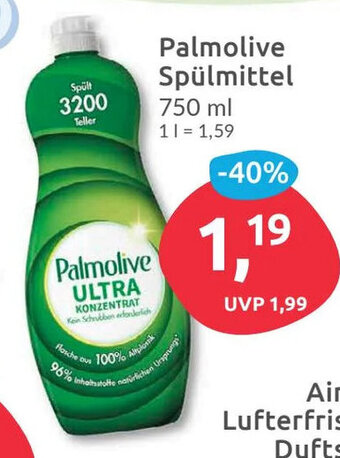 Budni Palmolive Spülmittel 750ml Angebot