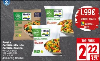 Elli Markt Frosta Gemüse-Mix oder Gemüse-Pfanne 480/600g Beutel Angebot