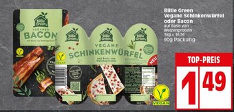 Elli Markt Billie Green Vegane Schinkenwürfel oder Bacon 90g Angebot
