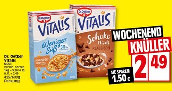 Elli Markt Dr. Oetker Vitalis 425/600g Packung Angebot