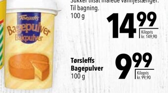 CITTI Markt Tørsleffs Bagepulver 100g Angebot