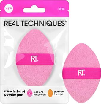dm drogerie Real techniques make-up schwamm 2in1 powder puff Angebot