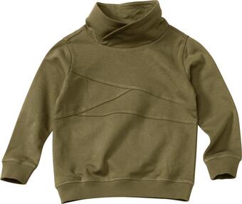 dm drogerie Alana sweatshirt mit kragen, grün, gr. 122 Angebot