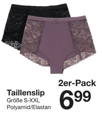 Zeeman Taillenslip Größe S-XXL Polyamid/Elastan 2er-Pack Angebot