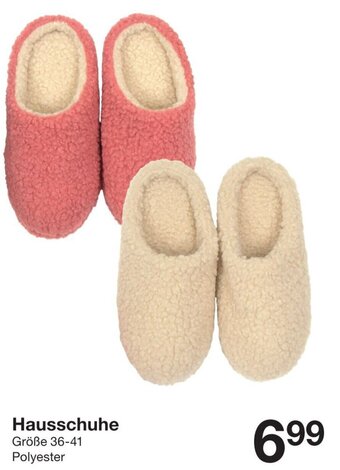 Zeeman Hausschuhe Größe 36-41 Polyester Angebot