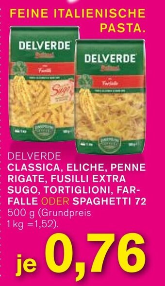 KODi DELVERDE CLASSICA, ELICHE, PENNE 500g Angebot