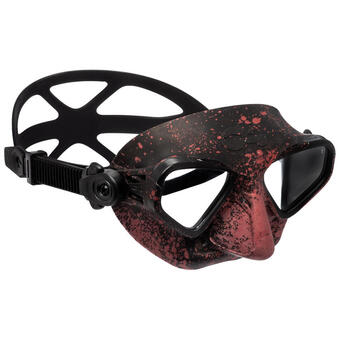 Decathlon Tauchmaske freediving - c4 carbon falcon firestone rot Angebot