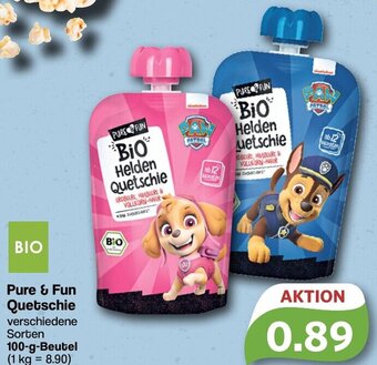 Famila Nord West Pure & Fun Quetschie 100 g Beutel Angebot