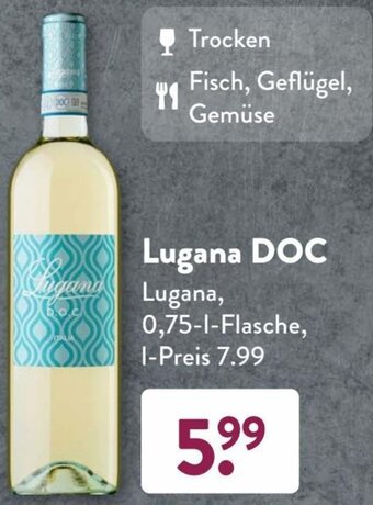 Aldi Süd Lugana DOC 0,75 L Flasche Angebot