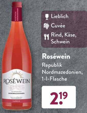 Aldi Süd Roséwein 1 L Flasche Angebot