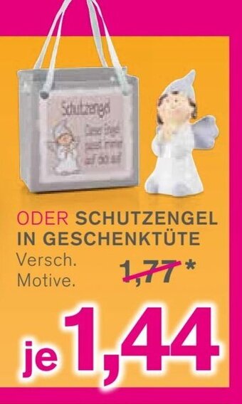 KODi SCHUTZENGEL IN GESCHENKTÜTE Versch. Motive. Angebot