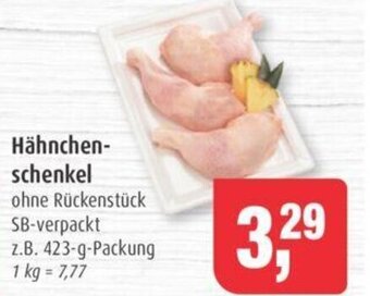 Markant Hähnchen-schenkel ohne Rückenstück 423g Angebot
