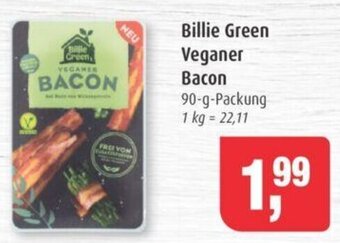 Markant Billie Green Veganer Bacon 90-g-Packung Angebot