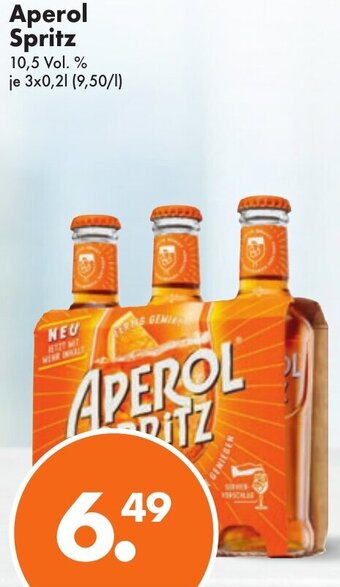 Trink und Spare Aperol Spritz 3x0,2 L Angebot