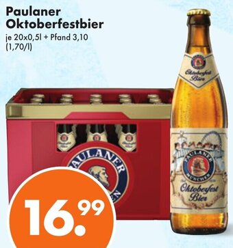 Trink und Spare Paulaner Oktoberfestbier 20x0,5 L Angebot