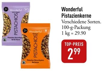 Galeria Markthalle Wonderful Pistazienkerne 100 g Packung Angebot