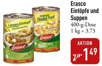 Galeria Markthalle Erasco Eintöpfe und Suppen 400-g-Dose Angebot