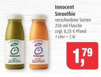 Markant Innocent Innocent Smoothie 250ml Angebot
