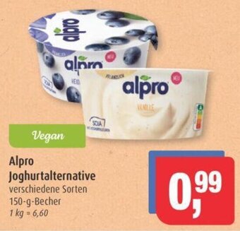 Markant Alpro Joghurtalternative verschiedene Sorten 150-g Angebot