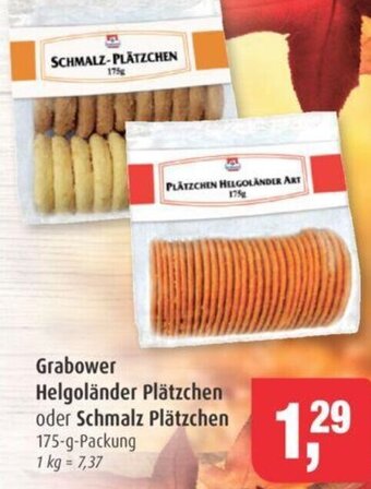 Markant Grabower Helgoländer Plätzchen oder Schmalz Plätzchen 175-g Angebot