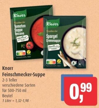 Markant Knorr Feinschmecker-Suppe für 500-750 ml Angebot