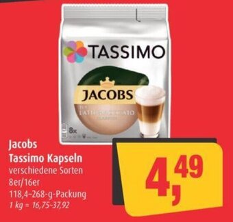 Markant Jacobs Tassimo Kapseln 119-268g Angebot