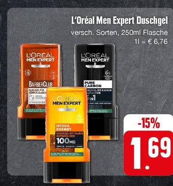 Edeka L'Oréal Men Expert Duschgel 250ml Angebot