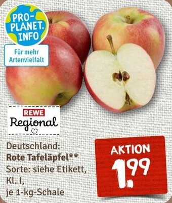 nahkauf Rote Tafeläpfel 1 kg Schale Angebot