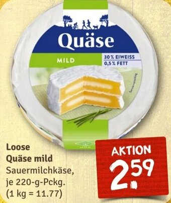 nahkauf Loose Quäse mild 220 g Pckg. Angebot