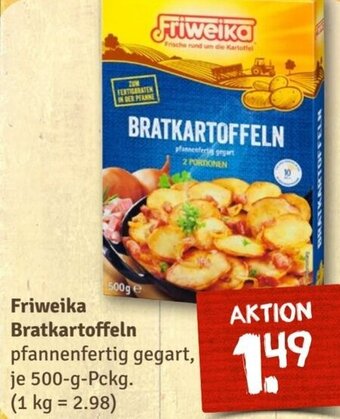 nahkauf Friweika Bratkartoffeln 500 g Pckg. Angebot