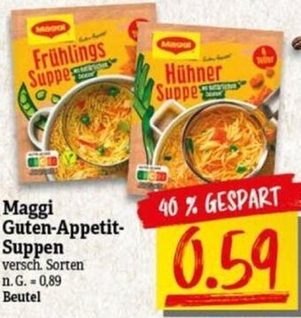 NP Discount Maggi Guten Appetit-Suppen Angebot