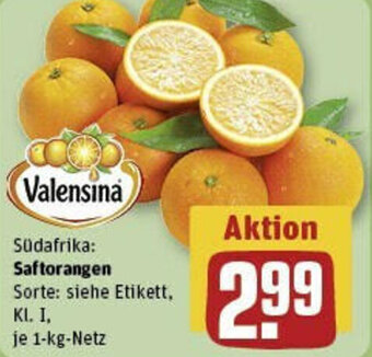 REWE Valensina Saftorangen 1-kg-Netz Angebot