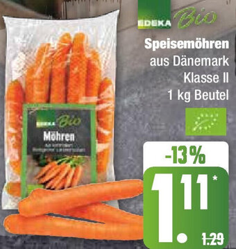 Edeka EDEKA Bio Speisemöhren 1 kg Beutel Angebot