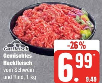 Edeka Gutfleisch Gemischtes Hackfleisch 1 kg Angebot