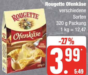 Edeka Rougette Ofenkäse 320 g Packung Angebot