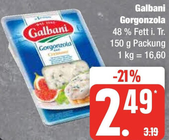 Edeka Galbani Gorgonzola 150 g Packung Angebot