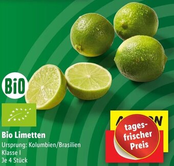 Lidl Bio Limetten Angebot