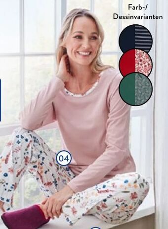 Aldi Nord Damen pyjama Angebot