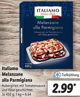 Lidl Italiamo Melanzane alla Parmigiana 450 g Angebot