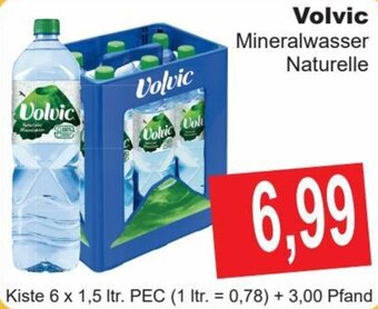Getränke Göbel Volvic Mineralwasser Naturelle Kiste 6 x 1,5 ltr. Angebot
